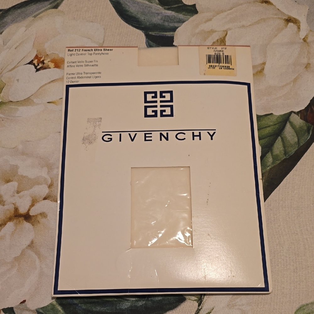 Givenchy White Luxury Phone Case with Iconic Logo